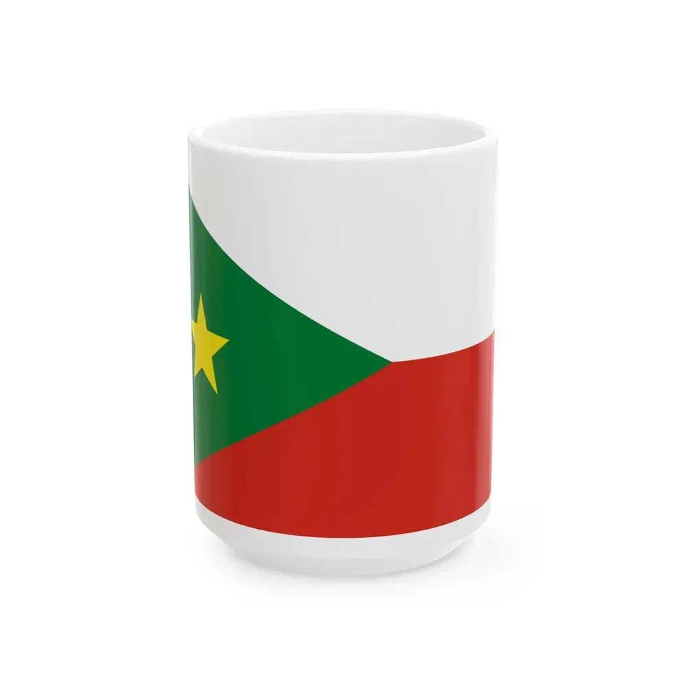 Flag of Cobija Bolivia (Bolivia) White Coffee Mug 15oz - Go Mug Yourself
