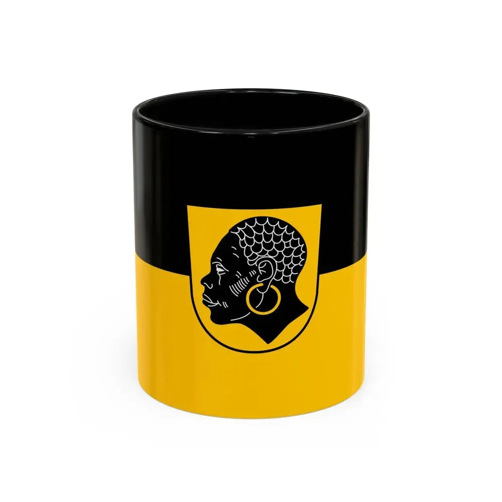 Flag of Coburg 2 Germany - Accent Coffee Mug 11oz Black - Go Mug Yourself