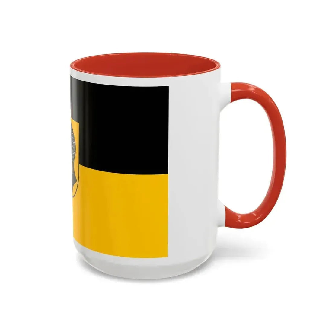 Flag of Coburg 2 Germany - Accent Coffee Mug - Go Mug Yourself