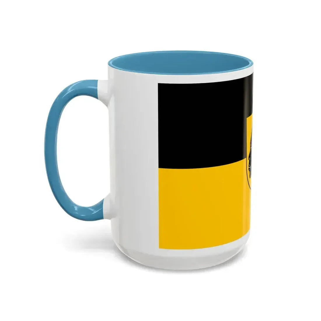 Flag of Coburg 2 Germany - Accent Coffee Mug - Go Mug Yourself