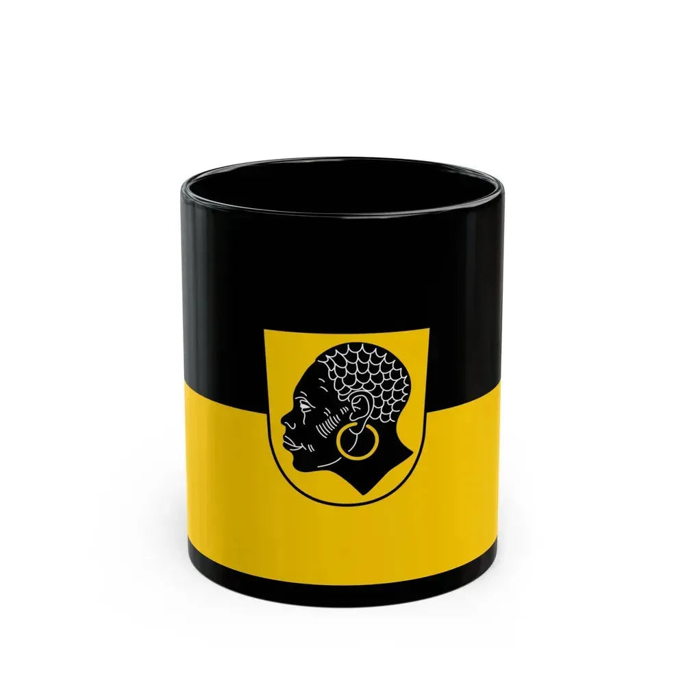 Flag of Coburg 2 Germany - Black Coffee Mug 11oz - Go Mug Yourself