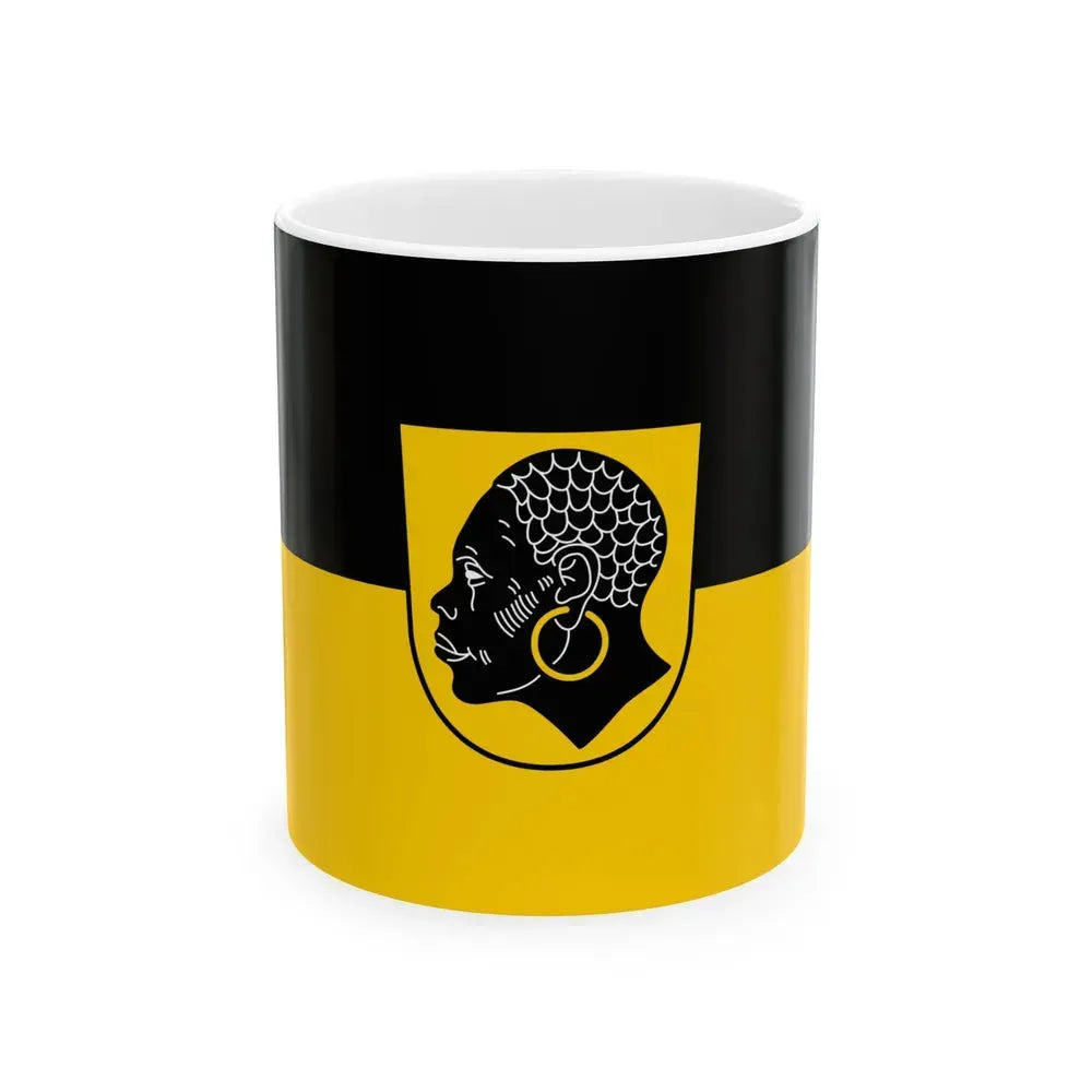 Flag of Coburg 2 Germany - White Coffee Mug 11oz - Go Mug Yourself