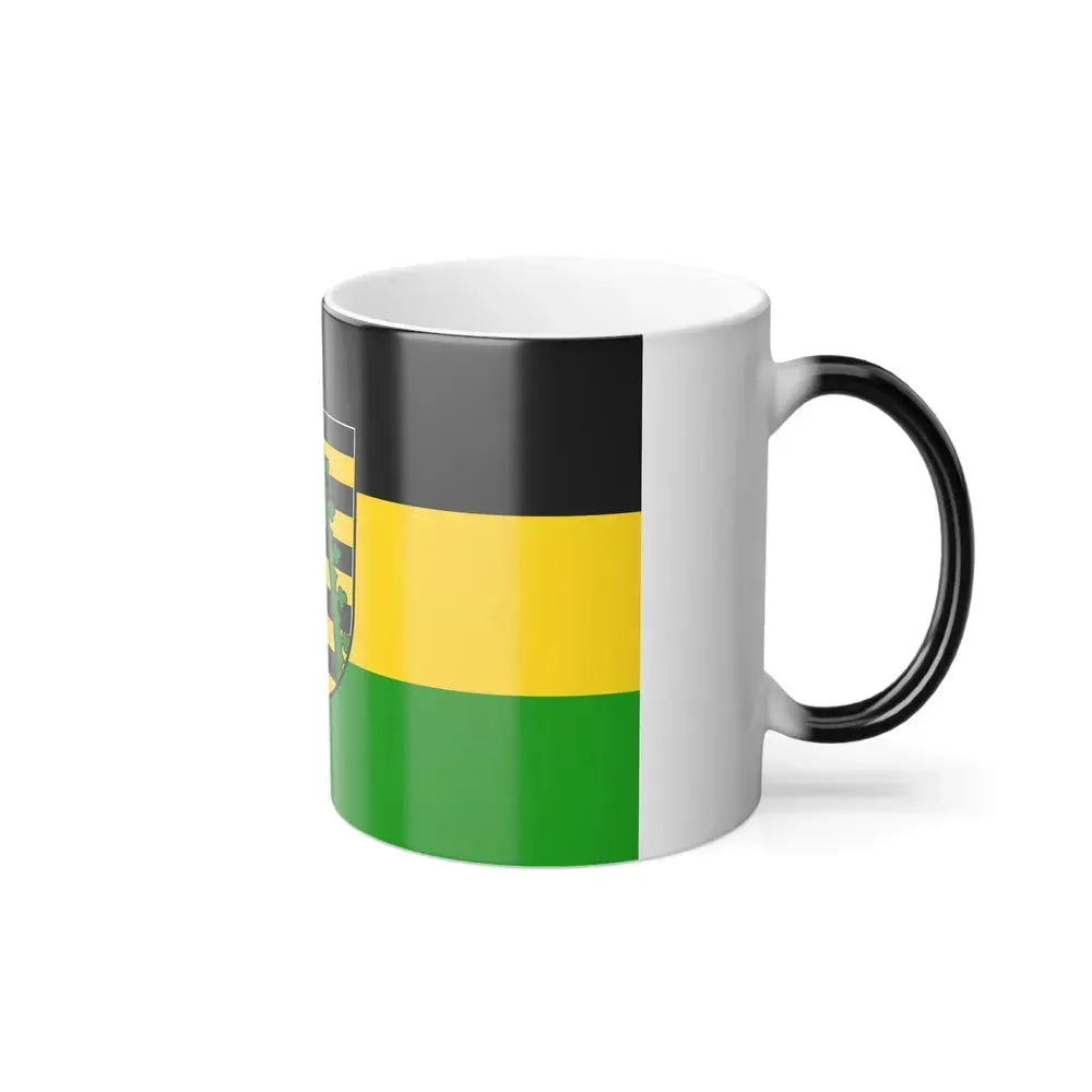 Flag of Coburg Germany - Color Changing Coffee Mug - Go Mug Yourself