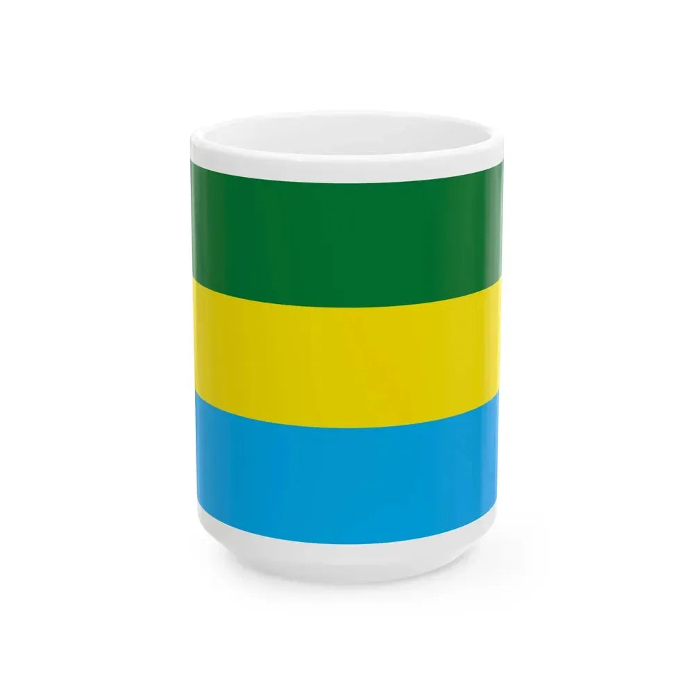 Flag of Cocapata Bolivia (Bolivia) White Coffee Mug 15oz - Go Mug Yourself