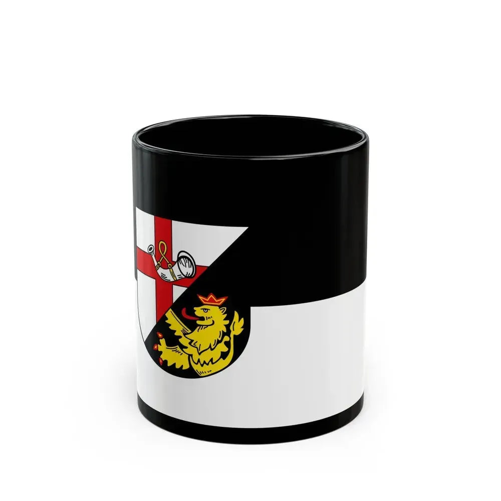 Flag of Cochem Zell Germany - Black Coffee Mug 11oz - Go Mug Yourself