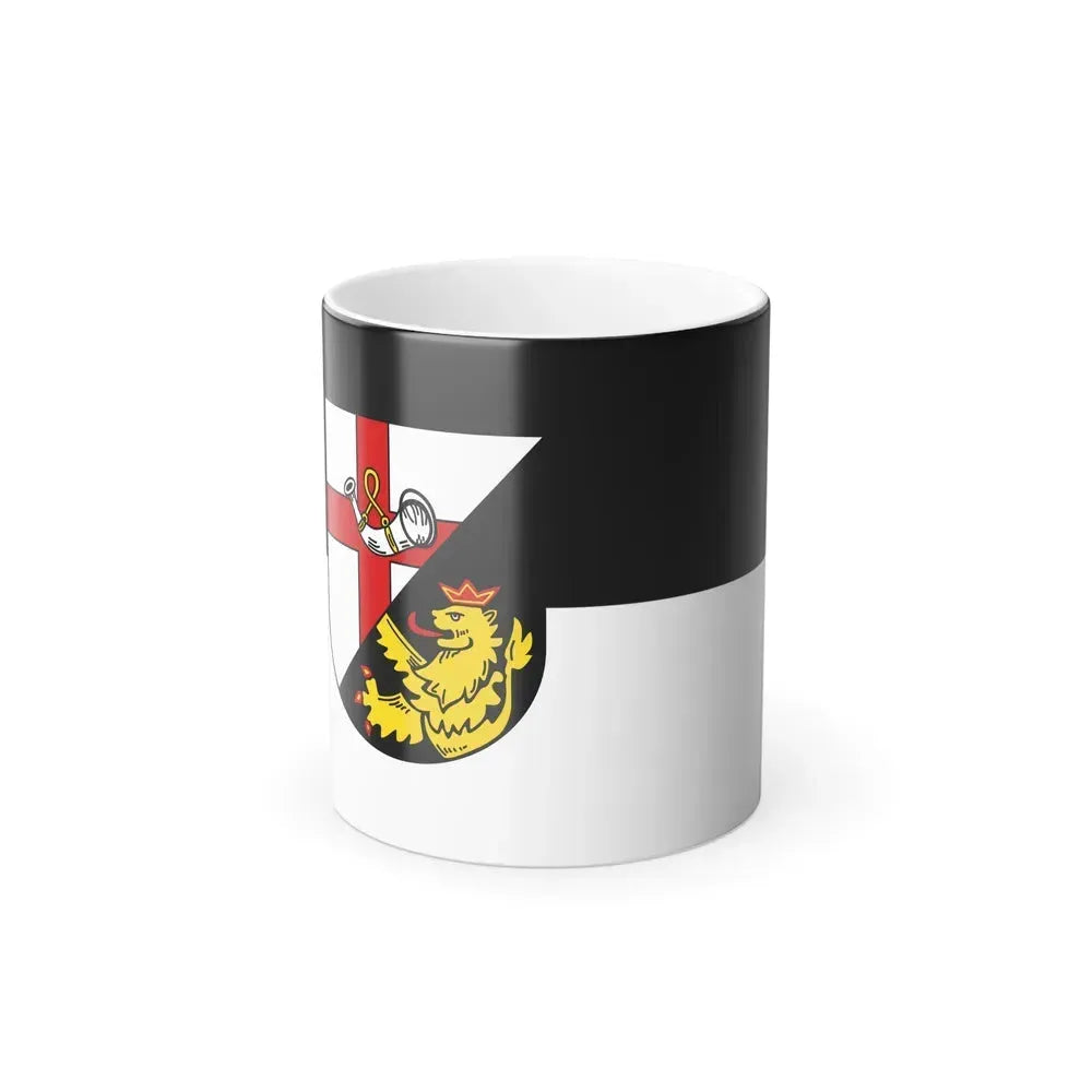 Flag of Cochem Zell Germany - Color Changing Coffee Mug 11oz - Go Mug Yourself