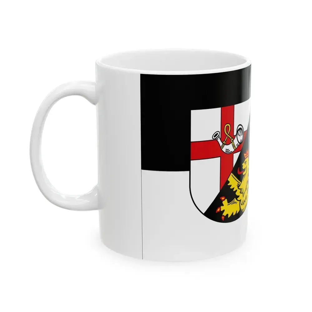 Flag of Cochem Zell Germany - White Coffee Mug - Go Mug Yourself
