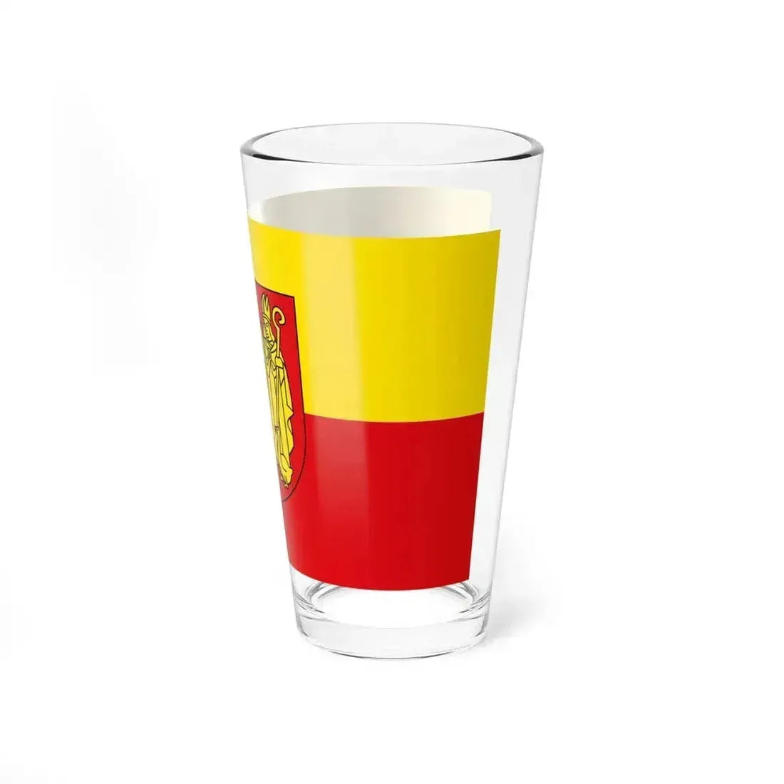 Flag of Coesfeld Germany - Pint Glass 16oz - Go Mug Yourself