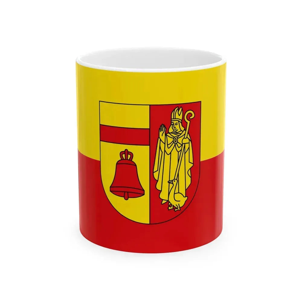 Flag of Coesfeld Germany - White Coffee Mug 11oz - Go Mug Yourself