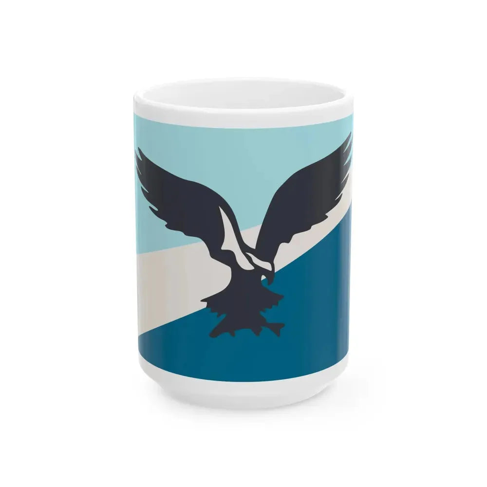 Flag of Colfax Iowa (United States) White Coffee Mug 15oz - Go Mug Yourself