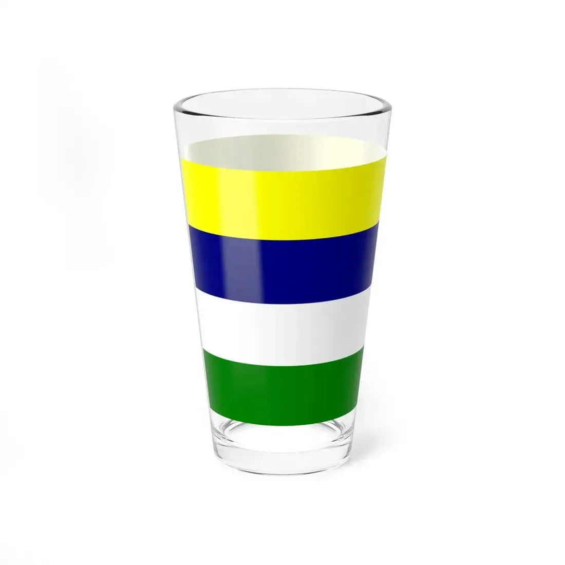 Flag of Colimes (Ecuador) Pint Glass 16oz - Go Mug Yourself