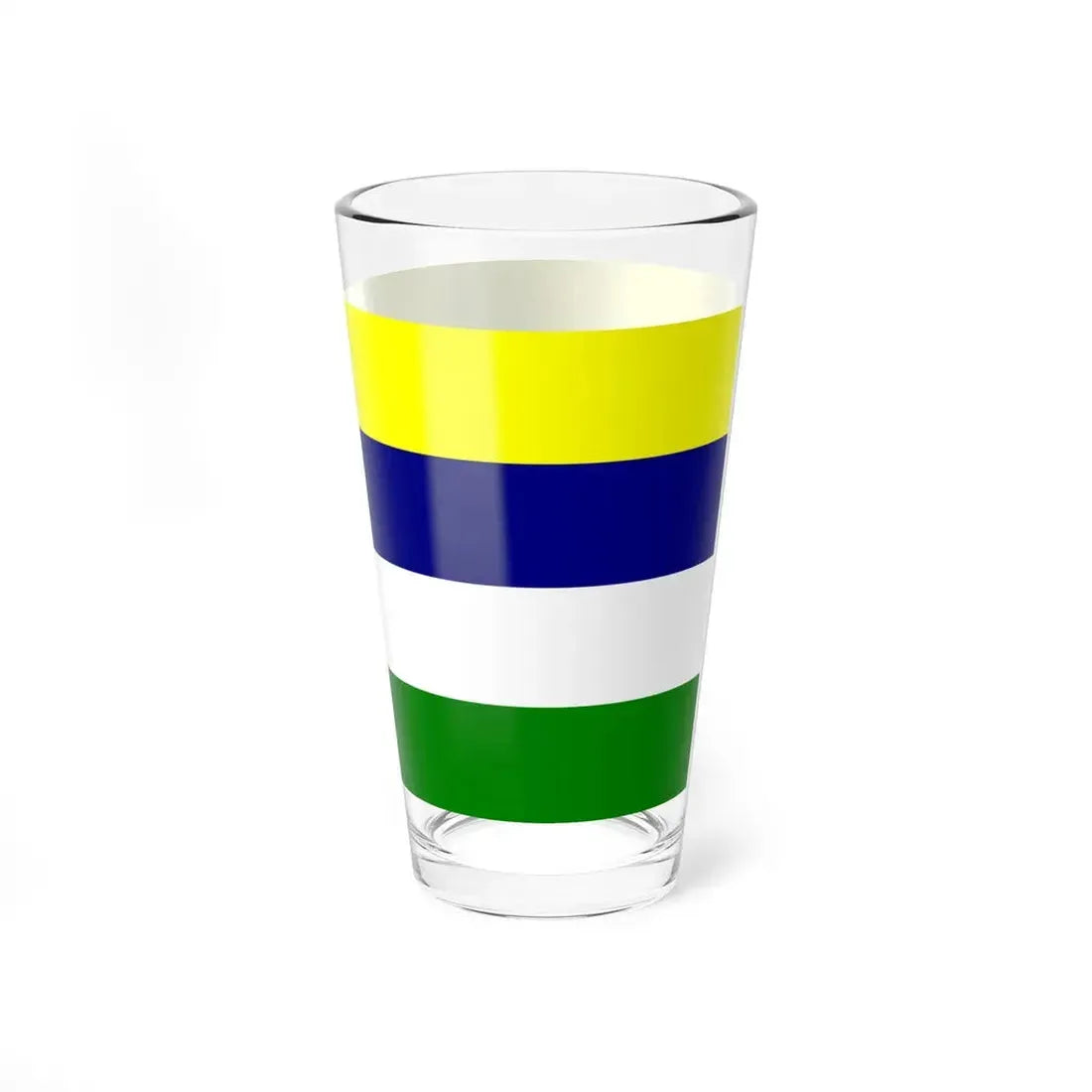 Flag of Colimes (Ecuador) Pint Glass 16oz - Go Mug Yourself