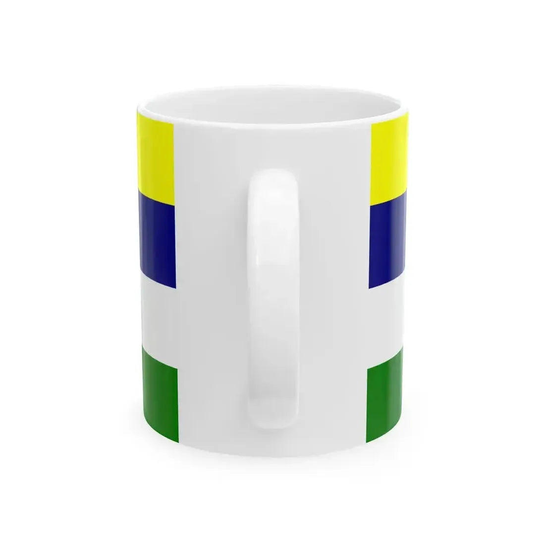 Flag of Colimes (Ecuador) White Coffee Mug - Go Mug Yourself