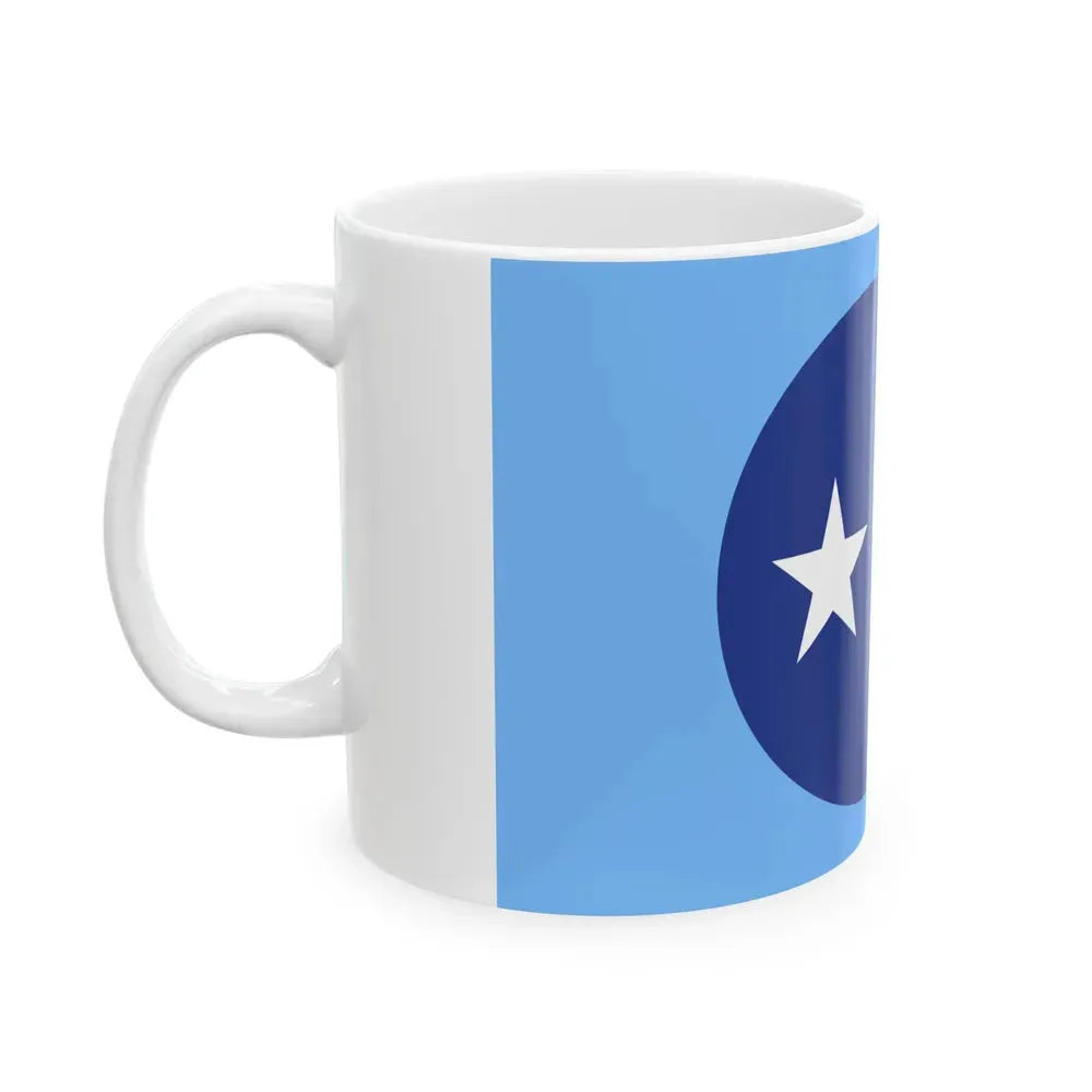 Flag of Collin County Texas (United States) White Coffee Mug - Go Mug Yourself