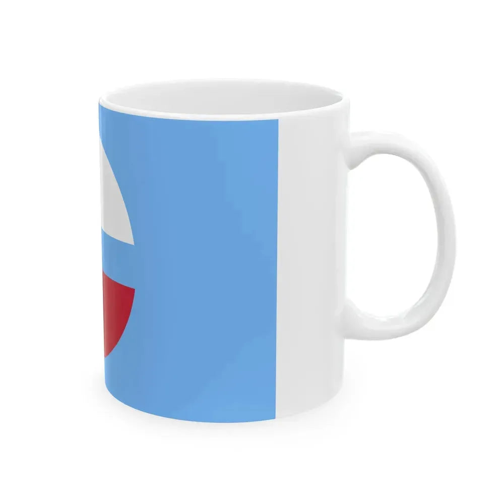 Flag of Collin County Texas (United States) White Coffee Mug - Go Mug Yourself