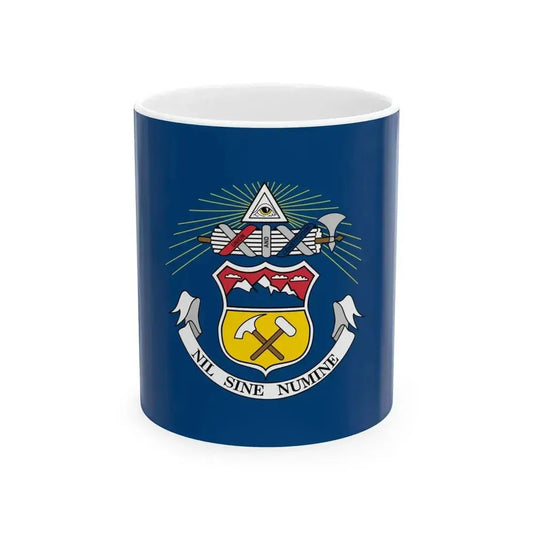 Flag of Colorado 1907-1911 (United States) White Coffee Mug 11oz - Go Mug Yourself