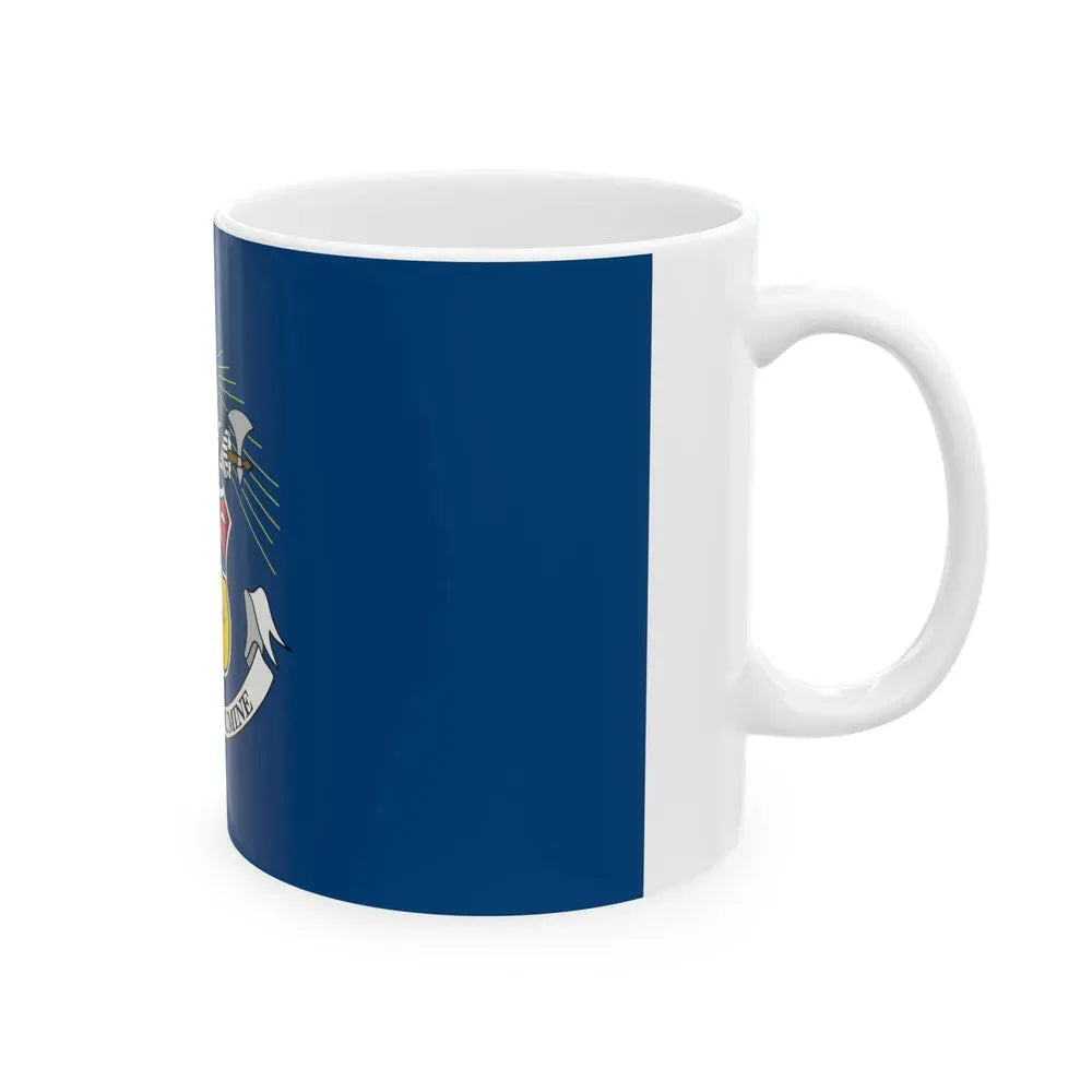 Flag of Colorado 1907-1911 (United States) White Coffee Mug - Go Mug Yourself