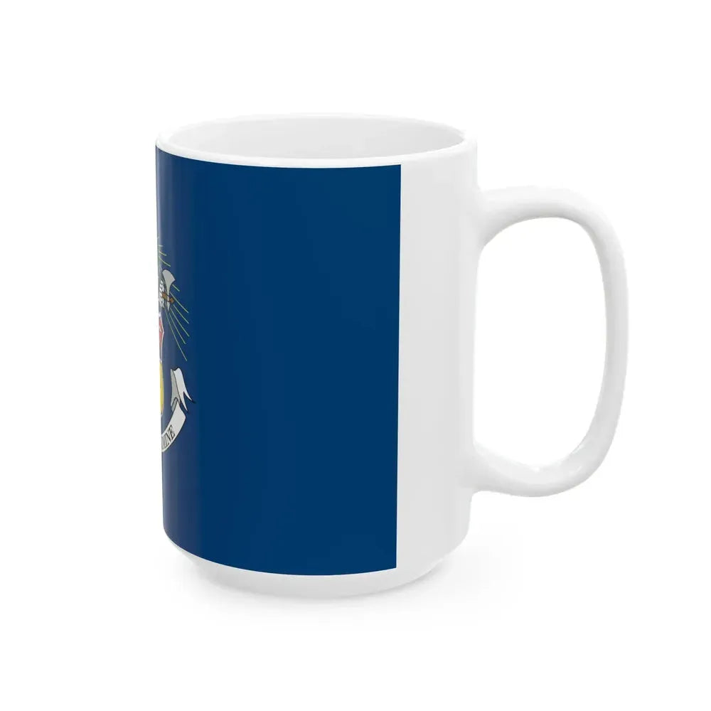 Flag of Colorado 1907-1911 (United States) White Coffee Mug - Go Mug Yourself