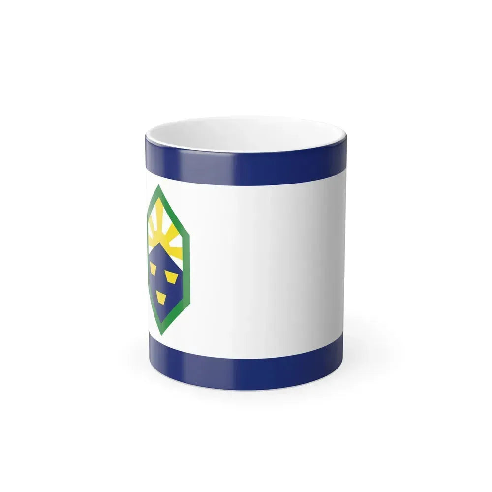 Flag of Colorado Springs, Colorado - Color Changing Coffee Mug 11oz - Go Mug Yourself