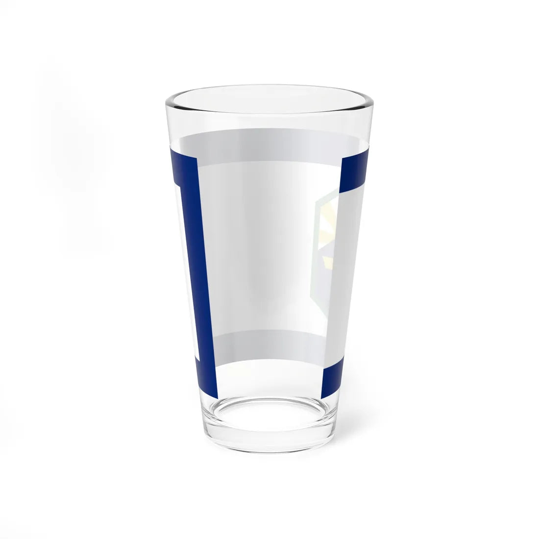 Flag of Colorado Springs Colorado (United States) Pint Glass 16oz - Go Mug Yourself
