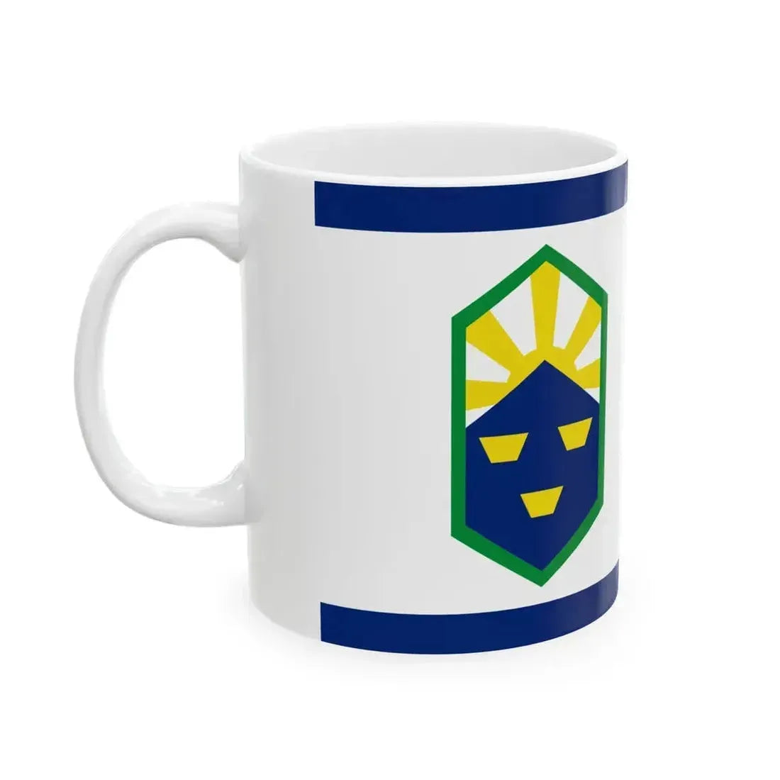 Flag of Colorado Springs Colorado (United States) White Coffee Mug - Go Mug Yourself