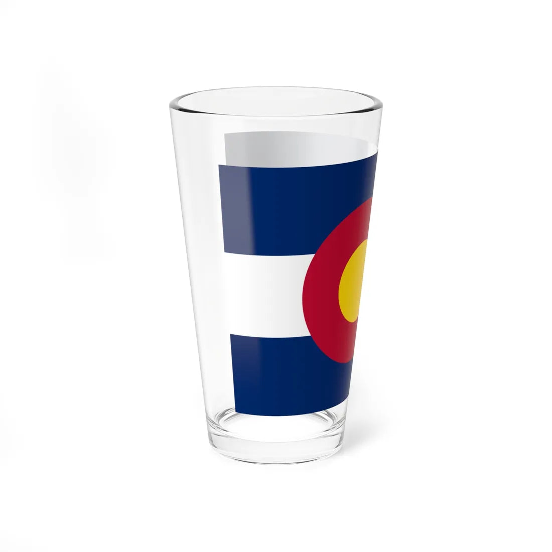 Flag of Colorado (United States) Pint Glass 16oz - Go Mug Yourself