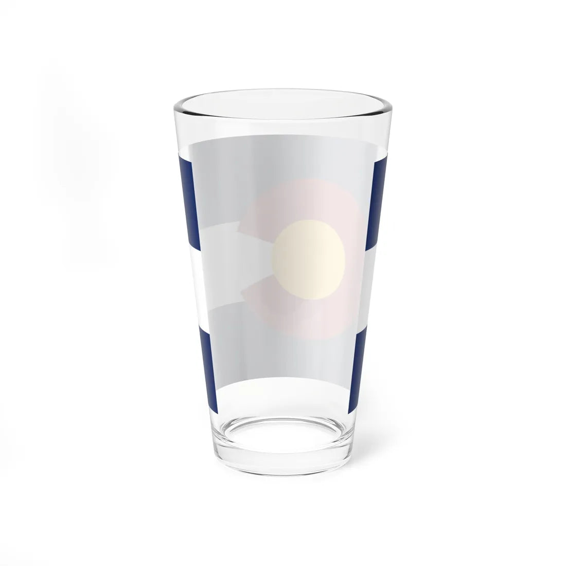 Flag of Colorado (United States) Pint Glass 16oz - Go Mug Yourself
