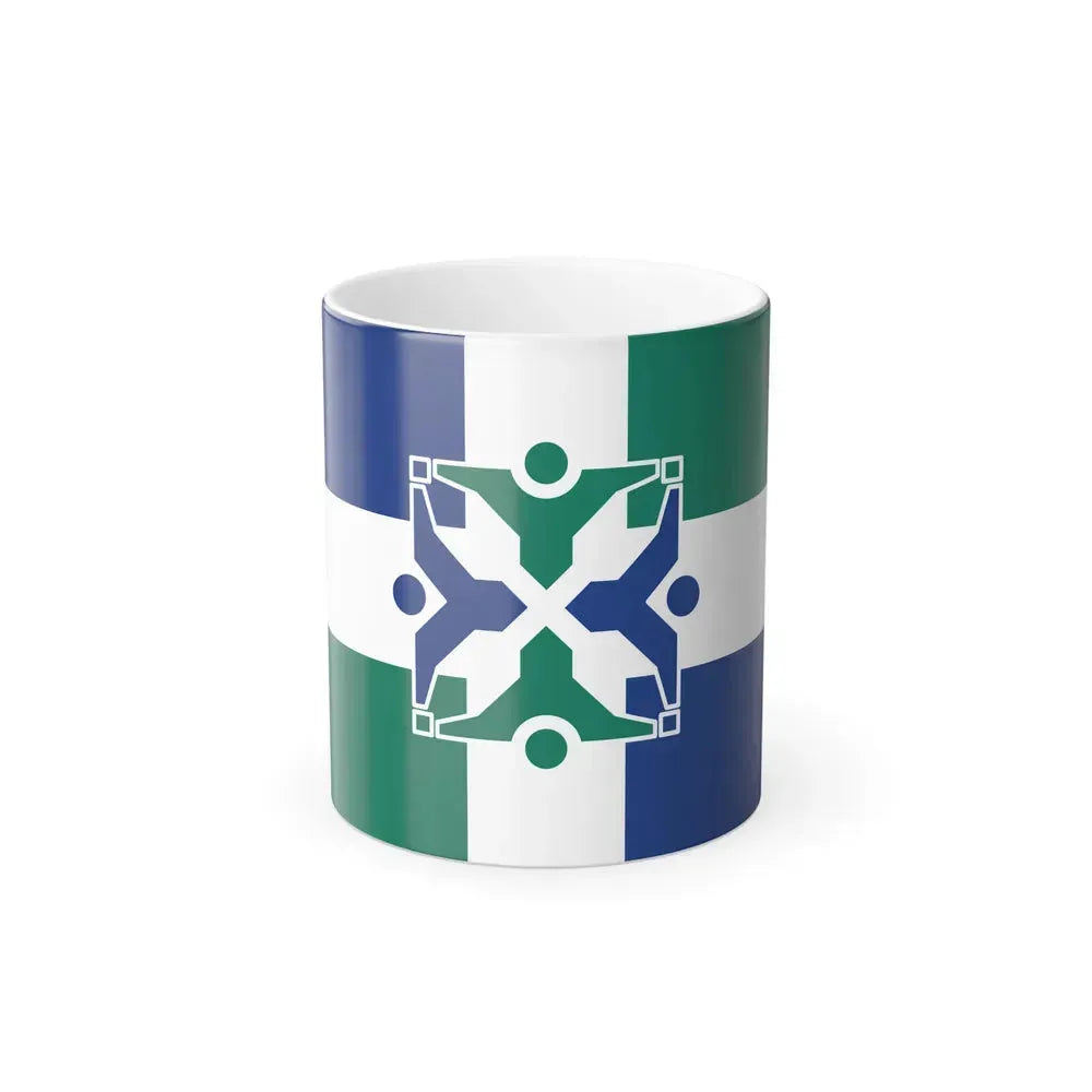 Flag of Columbia, Missouri - Color Changing Coffee Mug 11oz - Go Mug Yourself