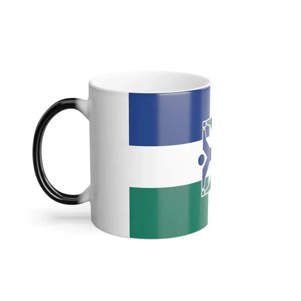 Flag of Columbia, Missouri - Color Changing Coffee Mug - Go Mug Yourself