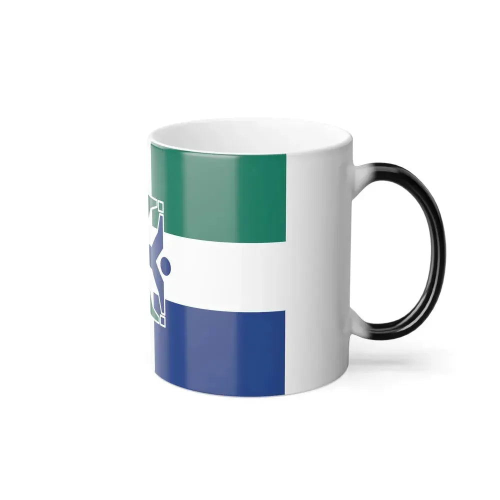 Flag of Columbia, Missouri - Color Changing Coffee Mug - Go Mug Yourself