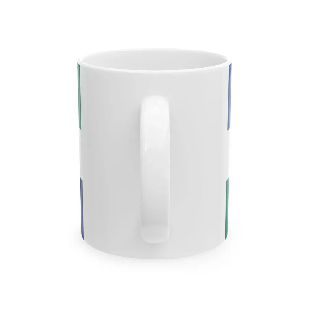 Flag of Columbia Missouri (United States) White Coffee Mug - Go Mug Yourself