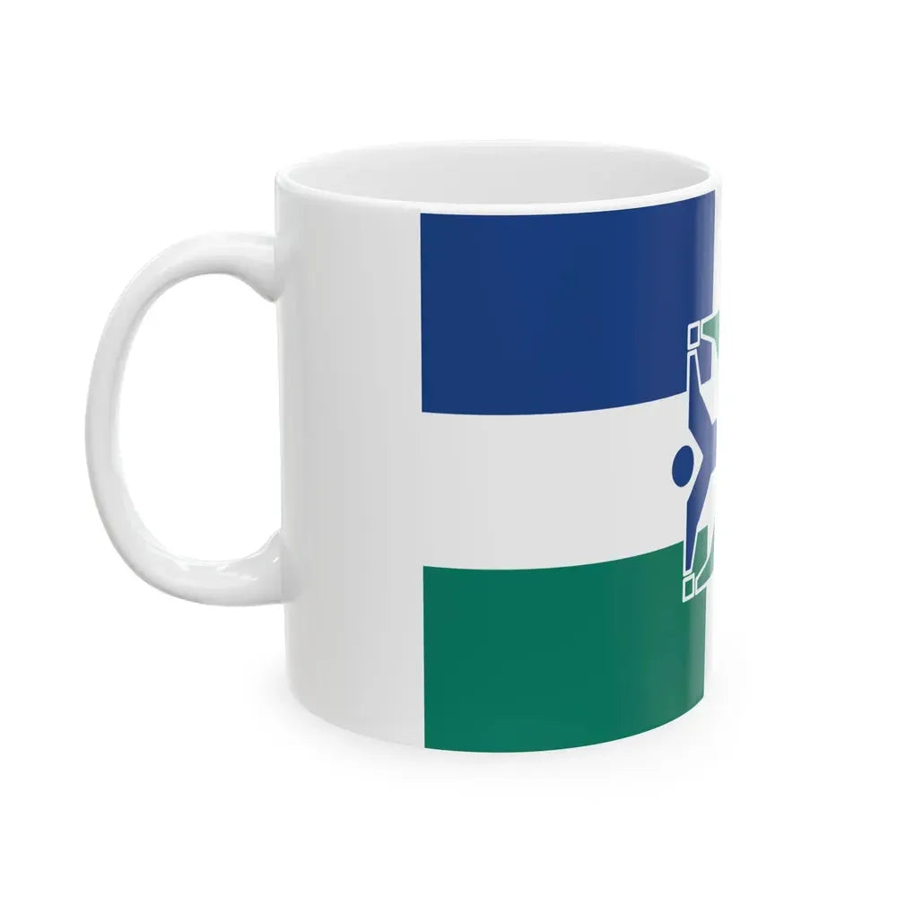 Flag of Columbia Missouri (United States) White Coffee Mug - Go Mug Yourself