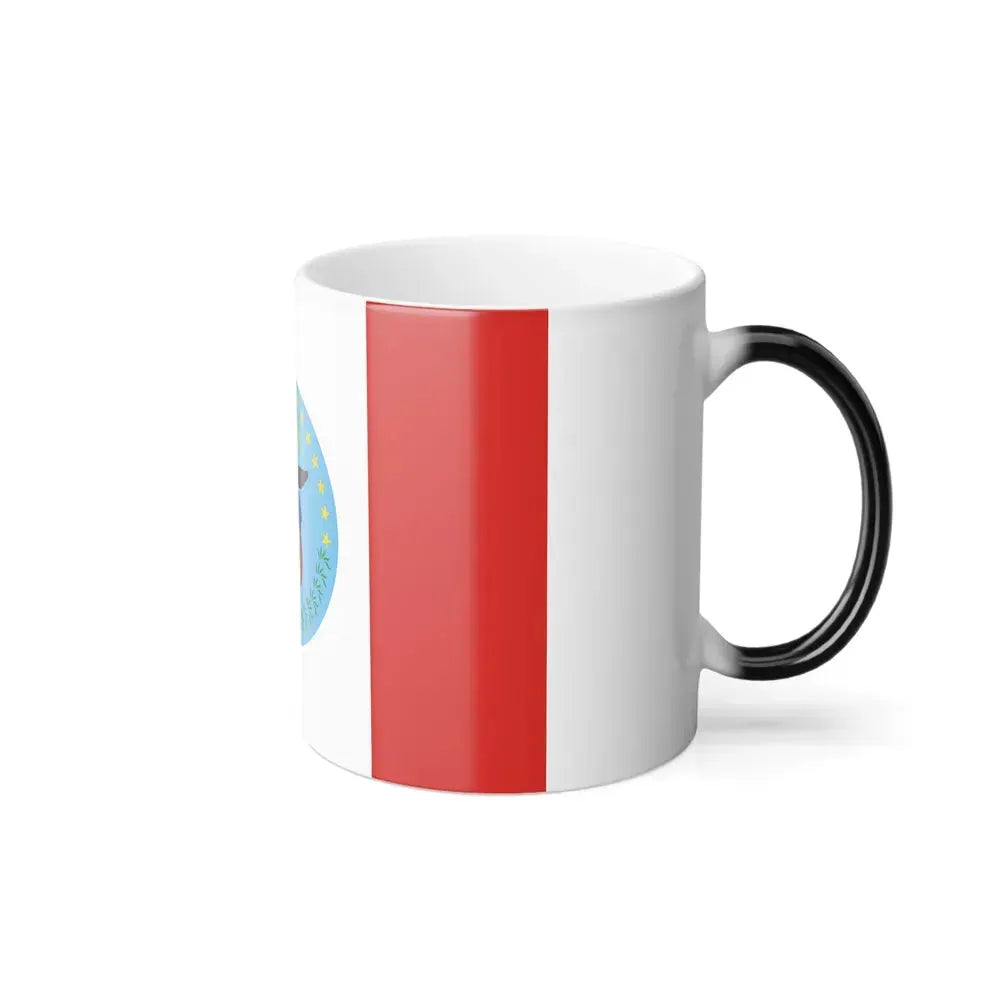 Flag of Columbus, Ohio - Color Changing Coffee Mug - Go Mug Yourself