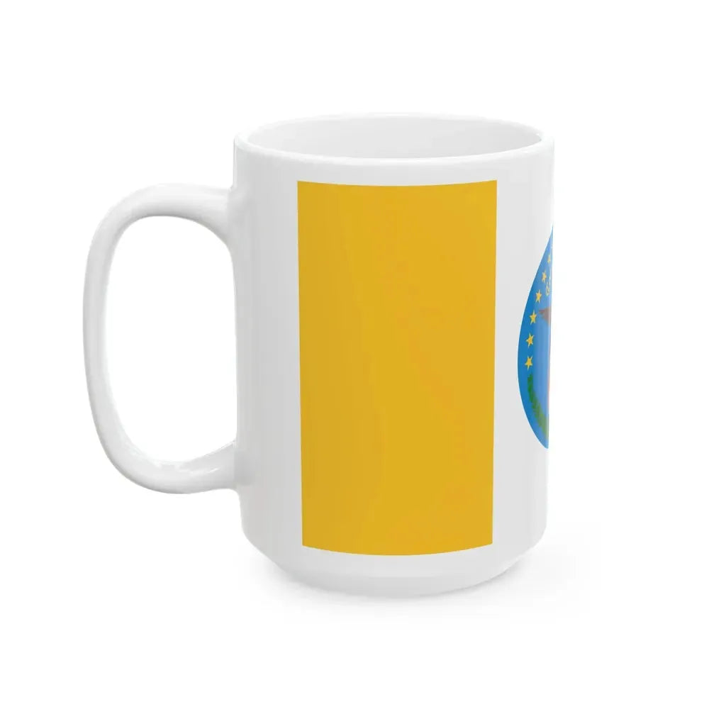 Flag of Columbus Ohio (United States) White Coffee Mug - Go Mug Yourself