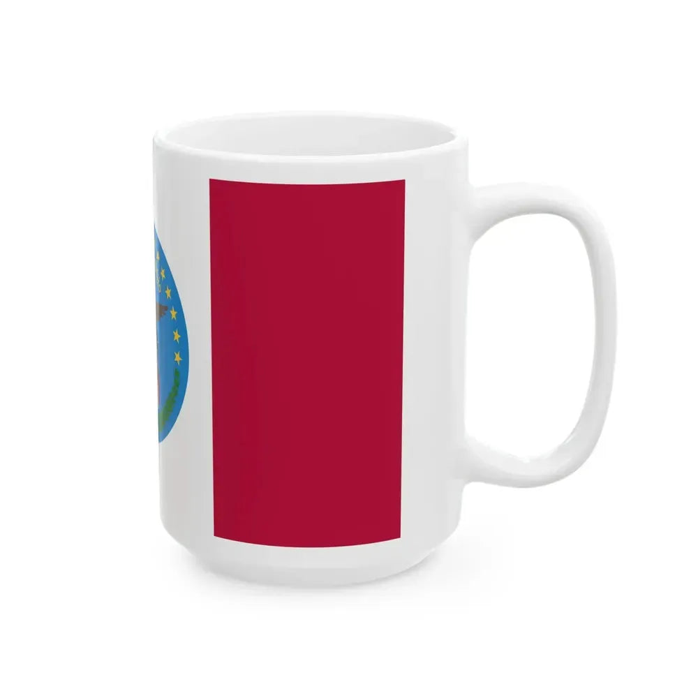 Flag of Columbus Ohio (United States) White Coffee Mug - Go Mug Yourself