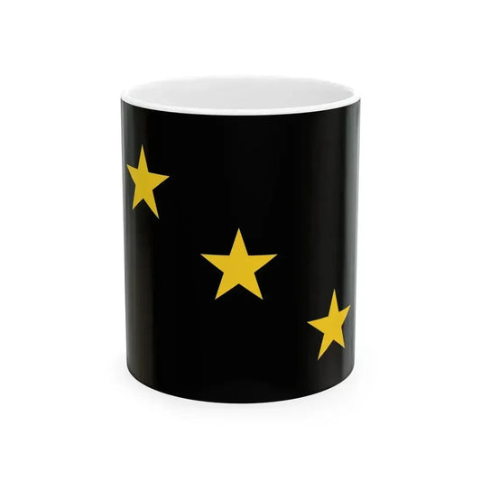 Flag of commander general of the MVSN (Italy) White Coffee Mug 11oz - Go Mug Yourself