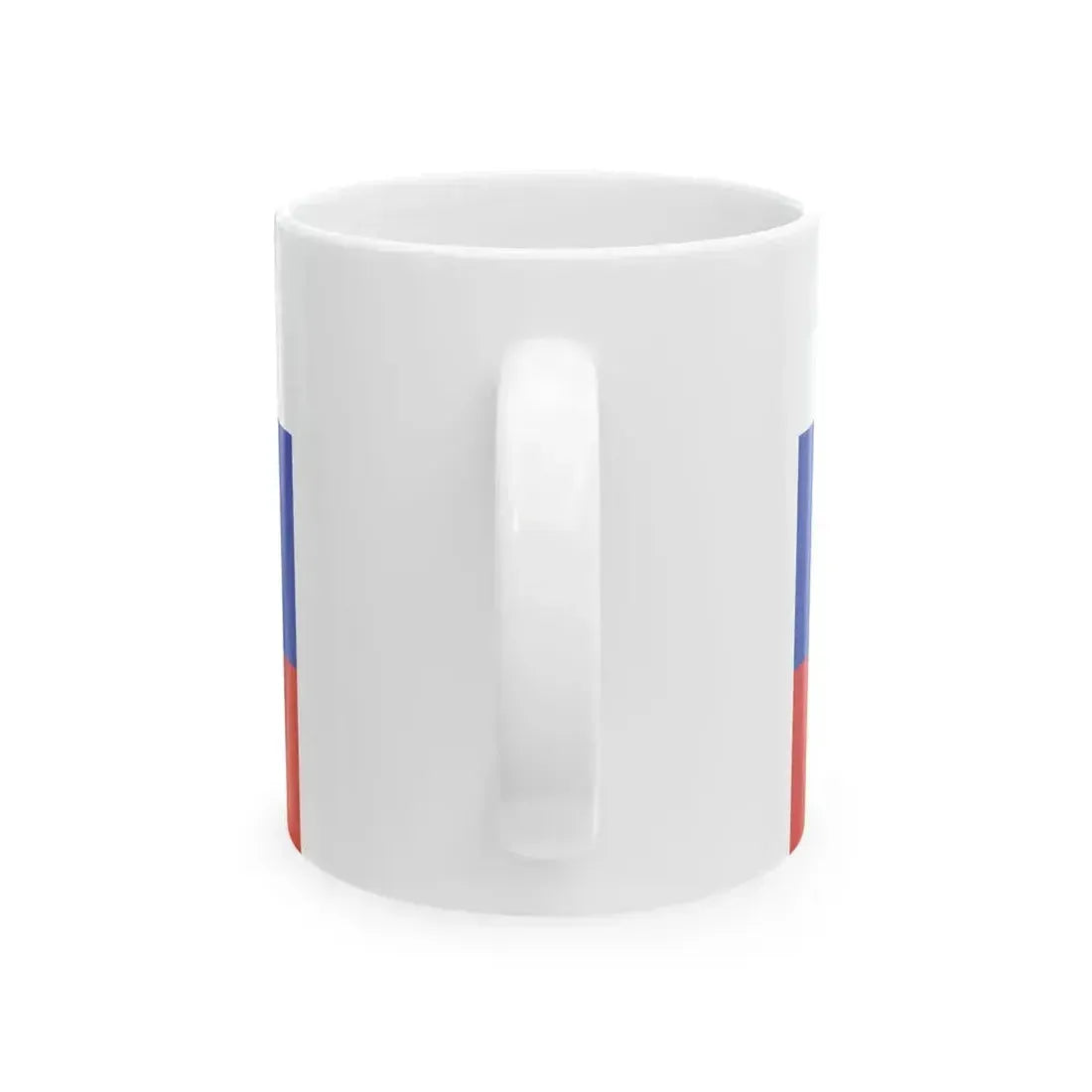 Flag of Commander-in-chief of Russia (Russia) White Coffee Mug - Go Mug Yourself