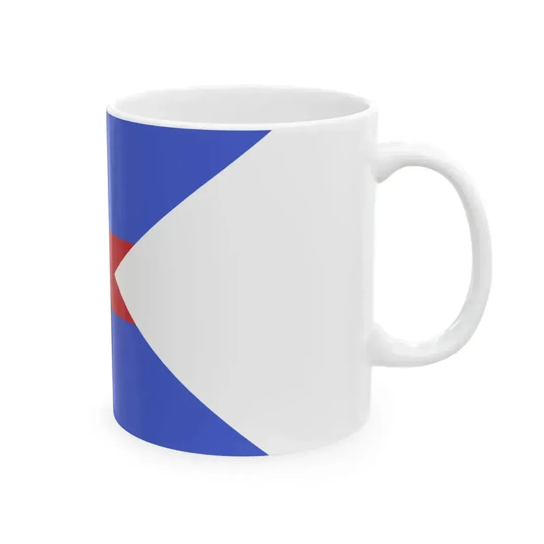 Flag of commander of a gruppo of the Regia Aeronautica (Italy) White Coffee Mug - Go Mug Yourself