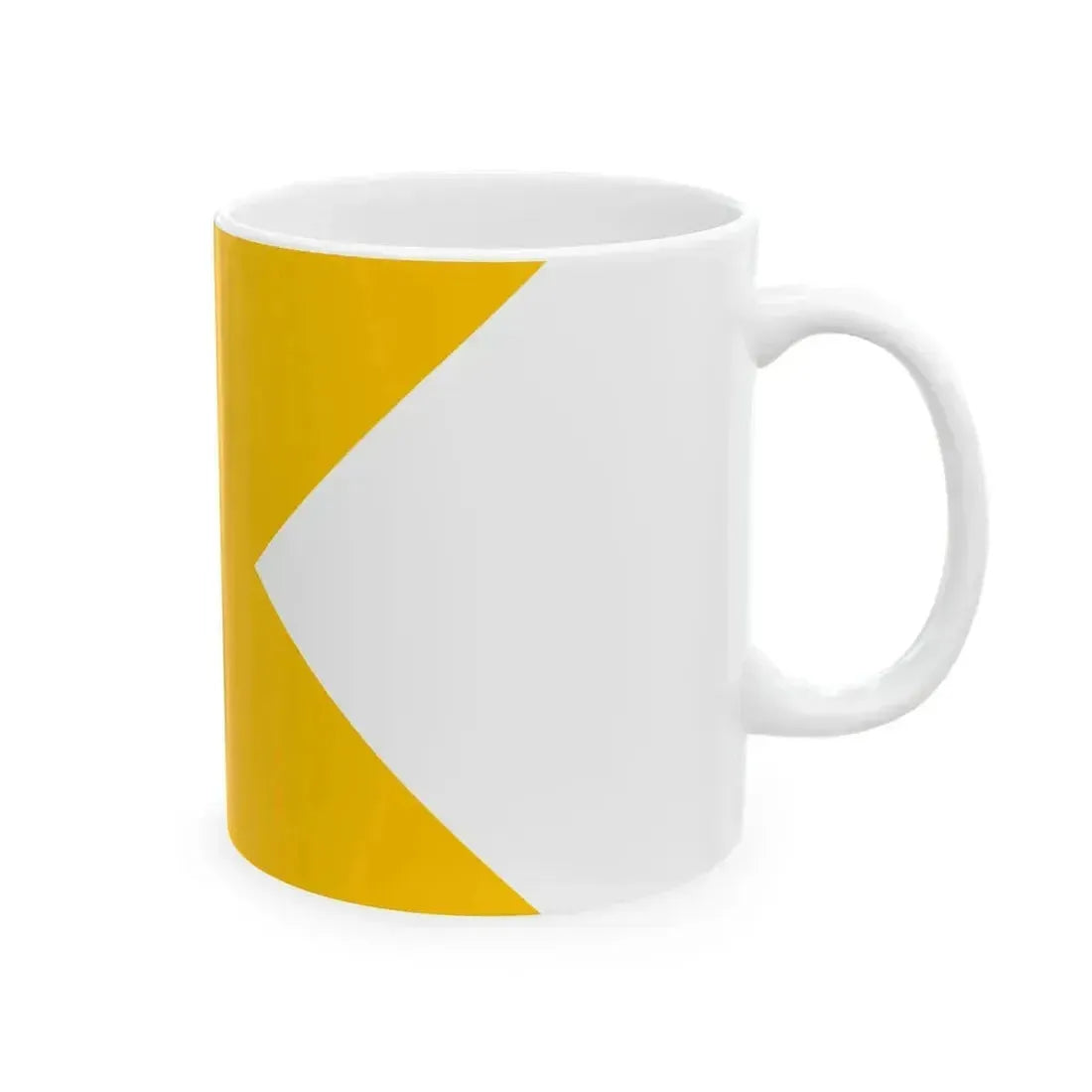 Flag of commander of the Navy of Manchukuo (China) White Coffee Mug - Go Mug Yourself