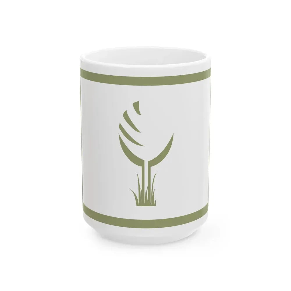 Flag of Commerce City Colorado (United States) White Coffee Mug 15oz - Go Mug Yourself