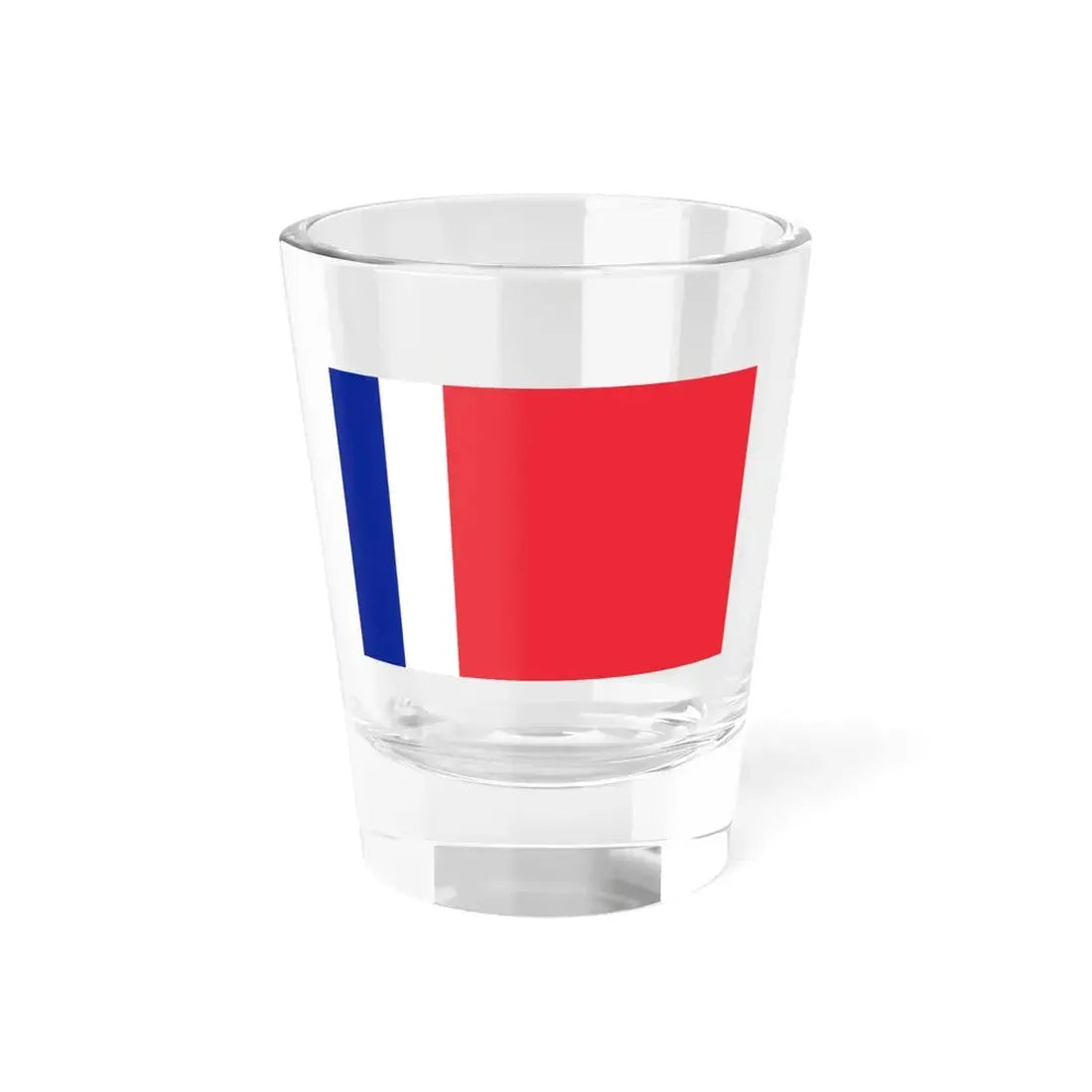 Flag of Communist France (France) Shot Glass 1.5oz 1.5oz - Go Mug Yourself