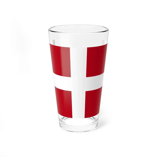Flag of Como (Italy) Pint Glass 16oz 16oz - Go Mug Yourself