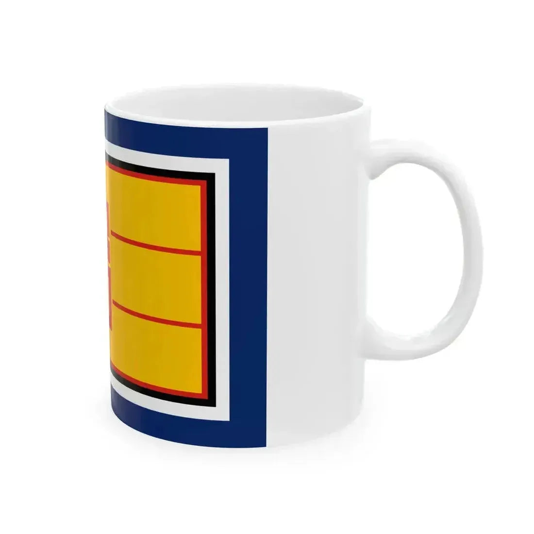 Flag of Concordia Association (China) White Coffee Mug - Go Mug Yourself
