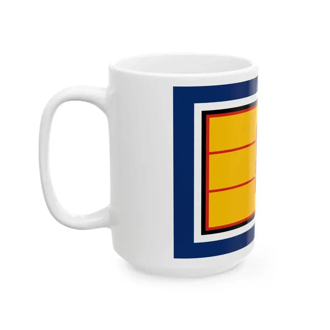 Flag of Concordia Association (China) White Coffee Mug - Go Mug Yourself