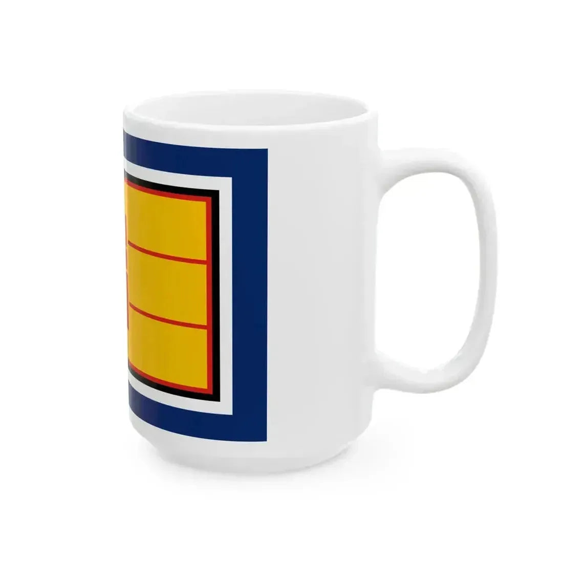 Flag of Concordia Association (China) White Coffee Mug - Go Mug Yourself