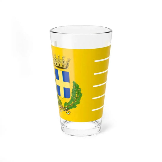 Flag of Conegliano (Italy) Pint Glass 16oz 16oz - Go Mug Yourself