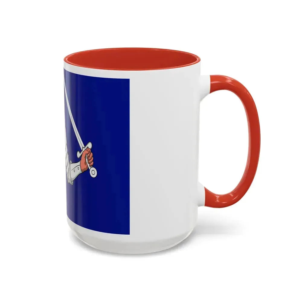 Flag of Connacht Ireland - Accent Coffee Mug - Go Mug Yourself