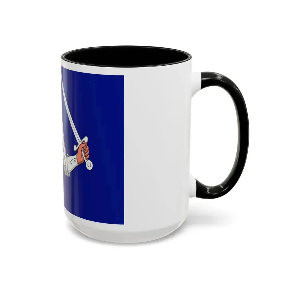 Flag of Connacht Ireland - Accent Coffee Mug - Go Mug Yourself