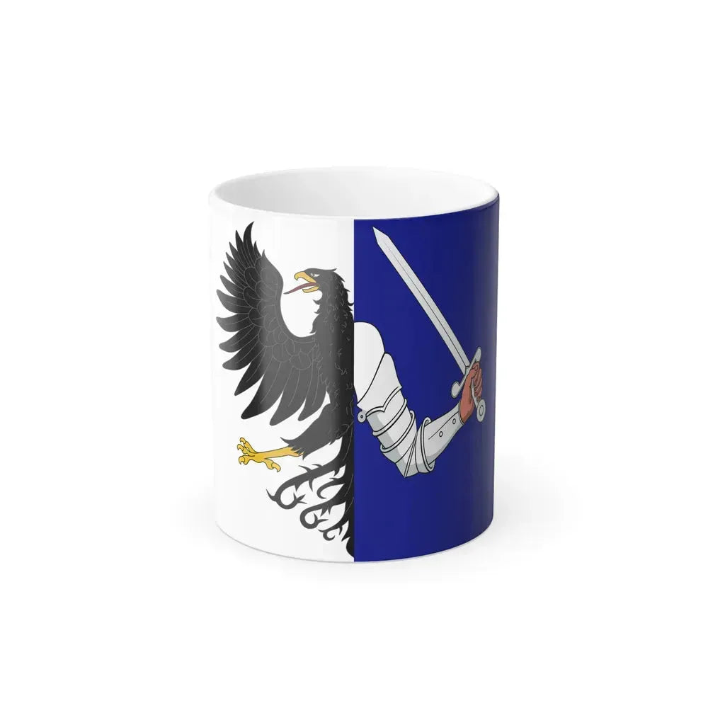 Flag of Connacht Ireland - Color Changing Coffee Mug 11oz - Go Mug Yourself
