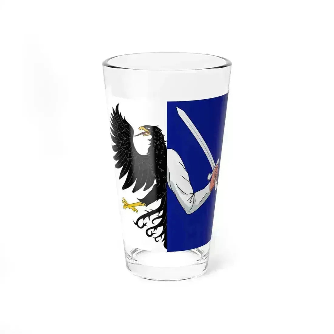 Flag of Connacht (Ireland) Pint Glass 16oz 16oz - Go Mug Yourself